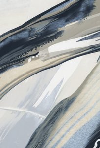 Fluid Abstract Blues by Edward Selkirk