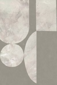 Muted Geometric Abstract by Edward Selkirk