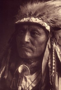 Crazy Thunder, a Sioux Teton by Edward Sheriff Curtis
