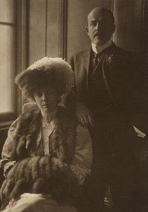 Nicholas and Alice Roosevelt Longworth by Edward Sheriff Curtis
