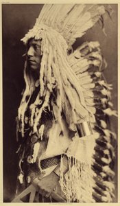 Old Person, Piegan. Photo from Volume 6 of the Encyclopedia Published by Edward S. Curtis on the Indians of North America