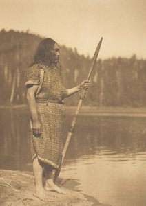 The Whaler - Clayoquot, 1915 by Edward Sheriff Curtis