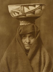 Zuni Woman by Edward Sheriff Curtis