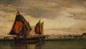 The Venetian Lagoon with Fishing Boats