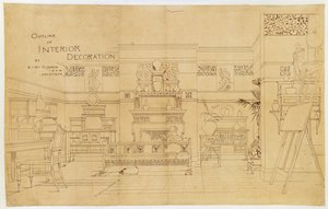 Outline of Interior Decoration by Edward William Godwin