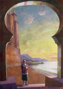 At Sunset He Entered the Palace by Edwin Arthur Norbury