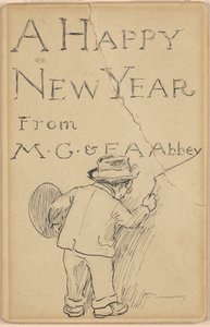 A Happy New Year by Edwin Austin Abbey