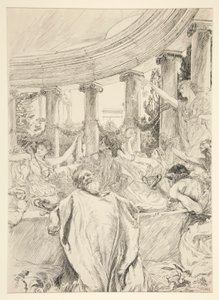 Apemantus by Edwin Austin Abbey