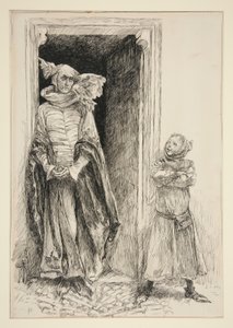 Armado and Moth, from Act III, Scene i, Love