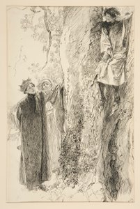 Biron and the King, from Act IV, Scene iii, Love