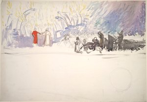 Composition Study by Edwin Austin Abbey