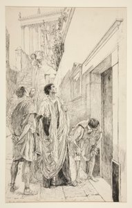 Dromio of Ephesus by Edwin Austin Abbey