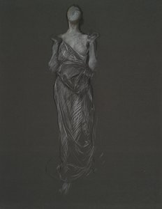 Early figure study by Edwin Austin Abbey