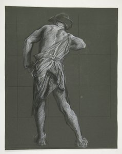 Figure Study for by Edwin Austin Abbey