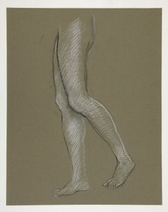 Figure study by Edwin Austin Abbey