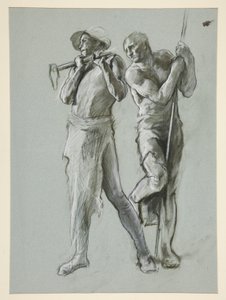 Figure Study by Edwin Austin Abbey