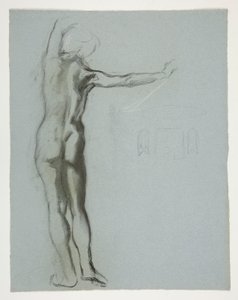 Figure Study by Edwin Austin Abbey
