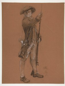 Figure Study by Edwin Austin Abbey