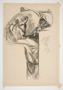 Figure Study by Edwin Austin Abbey