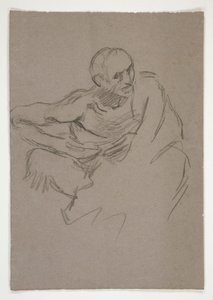 Figure study by Edwin Austin Abbey