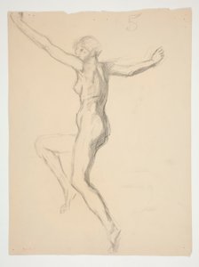 Figure Study by Edwin Austin Abbey