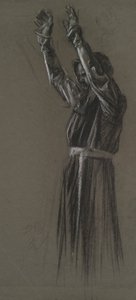 Figure Study by Edwin Austin Abbey
