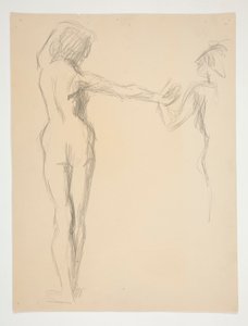 Figure Study by Edwin Austin Abbey
