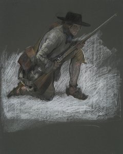 Figure Study by Edwin Austin Abbey
