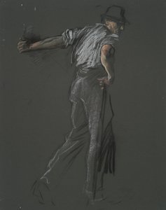Figure Study by Edwin Austin Abbey