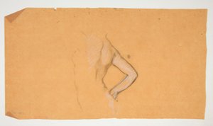 Figure Study for Mural at the State Capitol Building in Harrisburg, Pennsylvania, 1902-1911 (completed by John Singer Sargent) by Edwin Austin Abbey