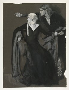 Hamlet by Edwin Austin Abbey
