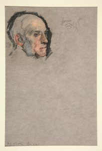Head of a Man, Coronation of Edward VII Portrait by Edwin Austin Abbey