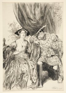 Henry and Anne Boleyn. King Henry