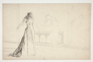 Juliet in Hall, from Romeo and Juliet by Edwin Austin Abbey
