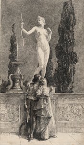 Lorenzo and Jessica by Edwin Austin Abbey