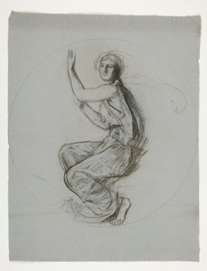 Medallion Study for Mural at the State Capitol Building in Harrisburg, Pennsylvania, 1902-1911 (completed by John Singer Sargent)