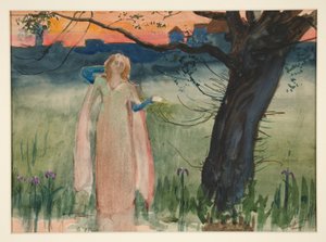 Ophelia by the Brook - Act IV, Scene VII, Hamlet