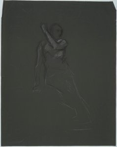 Possible figure study by Edwin Austin Abbey