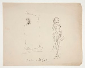 Preliminary Sketch for Merry Wives of Windsor