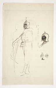 Preliminary Study for Othello by Edwin Austin Abbey