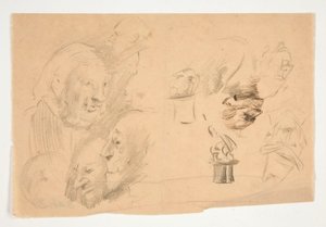 Sheet of Sketches