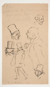 Sheet of Sketches by Edwin Austin Abbey