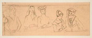 Sketch by Edwin Austin Abbey
