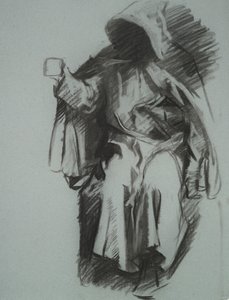 Study by Edwin Austin Abbey