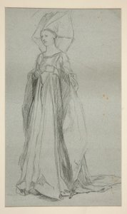 Study for Lady Anne, for King Richard III