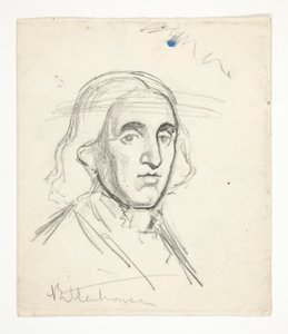 Study for Rittenhouse: sketch for mural for the state capitol building in Harrisburg, Pennsylvania, 1902-1911 by Edwin Austin Abbey