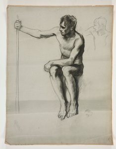 Study for The Spirit of Vulcan, Genius of the Workers in Iron and Steel, Capitol Rotunda, Harrisburg, Pennsylvania by Edwin Austin Abbey