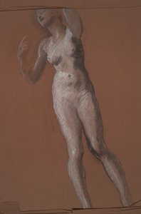 Study for figure of 3 pm
