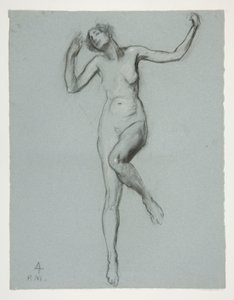 Study for Figure of 4 PM by Edwin Austin Abbey