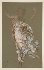 Study for Figure of 8 am by Edwin Austin Abbey